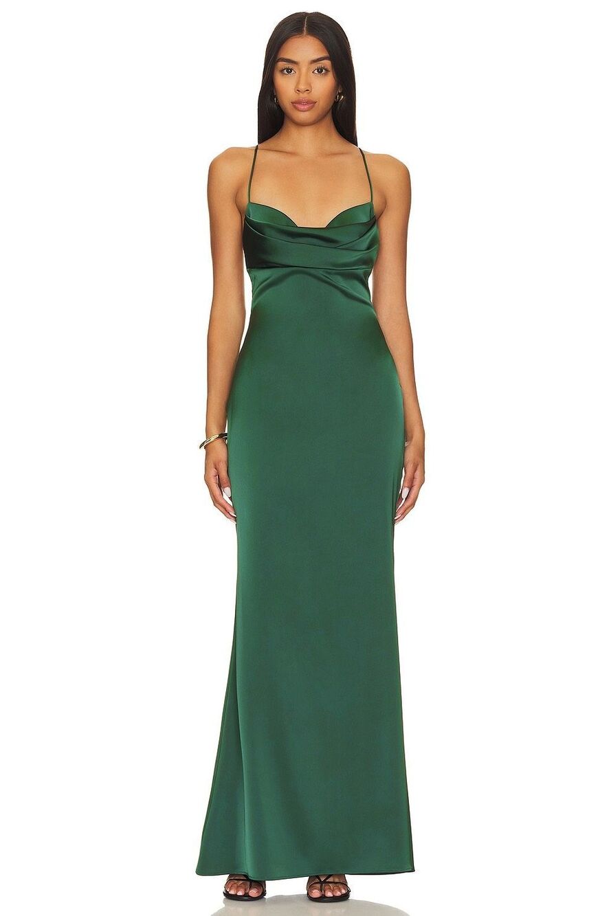 Katie May Tara Gown in Forest Size Small $298